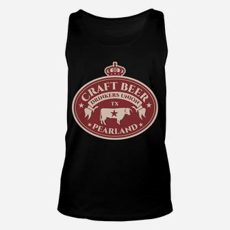 Craft Beer Lovers - Pearland Texas Unisex Tank Top | Crazezy AU