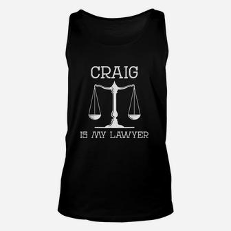 Craig Is My Lawyer Unisex Tank Top - Thegiftio UK