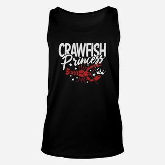 Crawfish Crawfish Princess Cajun Boil Funny Gift Unisex Tank Top - Thegiftio UK