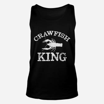 Crawfish King Southern Crayfish New Orleans Louisiana Cajun Unisex Tank Top - Thegiftio UK