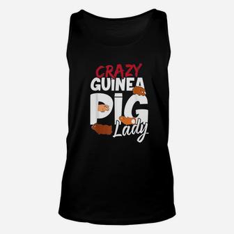 Crazy Guinea Pig Lady Unisex Tank Top | Crazezy UK