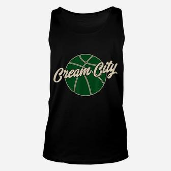 Cream City Retro Vintage Milwaukee Basketball Wisconsin Unisex Tank Top | Crazezy CA