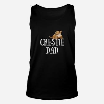 Crested Gecko Crestie Dad Gecko Dad Reptile Lover Unisex Tank Top | Crazezy DE