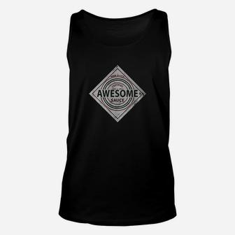 Crowns Awesome Sauce Hot Sauce Unisex Tank Top | Crazezy