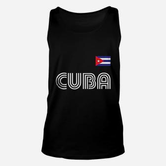 Cuba Flag Unisex Tank Top | Crazezy AU