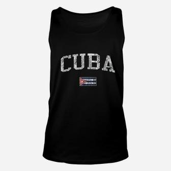 Cuba Vintage Sports Unisex Tank Top | Crazezy UK