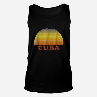 Cuba Vintage Unisex Tank Top | Crazezy