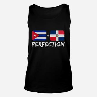 Cuban Plus Dominican Perfection Heritage Unisex Tank Top | Crazezy UK