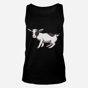 Cuddle My Goat Farm Animal Goat Unisex Tank Top | Crazezy