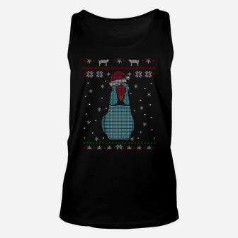Cute Blue Indian Ringneck, Alexandrine Parrot Ugly Christmas Sweatshirt Unisex Tank Top | Crazezy