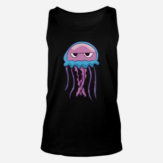Cute Jellyfish Ocean Love Aquarium Jellyfish Unisex Tank Top | Crazezy