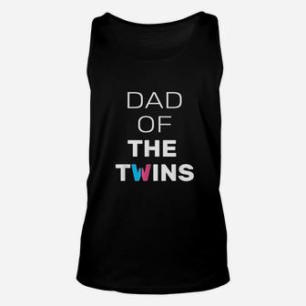Dad Of The Twins Unisex Tank Top | Crazezy