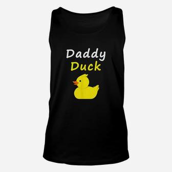 Daddy Duck Unisex Tank Top | Crazezy