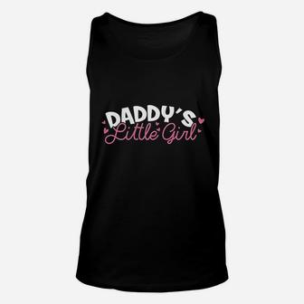 Daddys Little Girl Unisex Tank Top | Crazezy CA