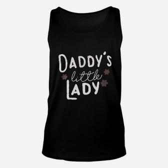 Daddys Little Lady Unisex Tank Top | Crazezy CA