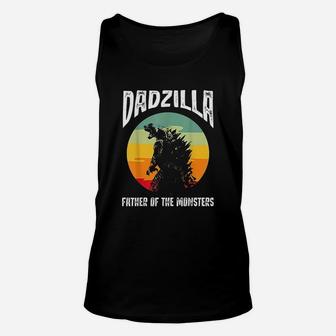 Dadzilla Father Of The Monsters Unisex Tank Top | Crazezy AU