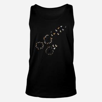 Dandelion Goat Flower Funny Animals Lovers And Tree Lover Unisex Tank Top | Crazezy CA