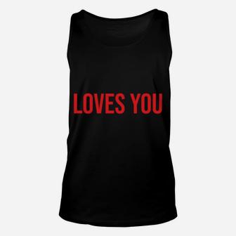 Dear Person Behind Me I Hope You Know Jesus Loves You Sweatshirt Unisex Tank Top | Crazezy CA