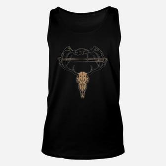 Deer Hunting Bow For Bow Hunters Unisex Tank Top | Crazezy AU