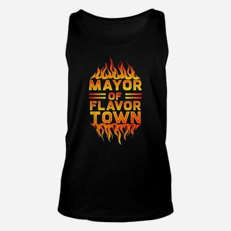 Design For Mayor Of Flavor Town Unisex Tank Top | Crazezy CA