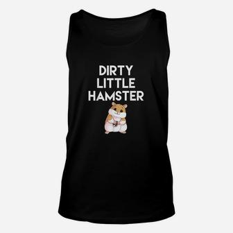 Dirty Little Hamster Cute Hamster Picture Unisex Tank Top | Crazezy