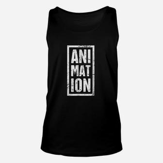 Distressed Animation Animator Unisex Tank Top - Thegiftio UK