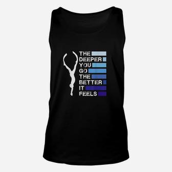 Diving Freediving Deep Sea Diving Unisex Tank Top - Thegiftio UK