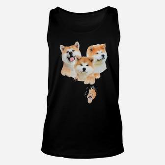 Dog In Your Pocket Shiba Inu Doge Unisex Tank Top - Monsterry DE