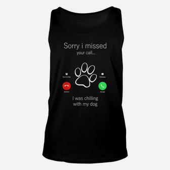 Dog Puppy Funny Dogs Mom Dog Lovers Dad Unisex Tank Top | Crazezy AU