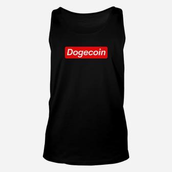 Dogecoin Cryptocurrency Doge Coin Shirt Unisex Tank Top - Monsterry DE