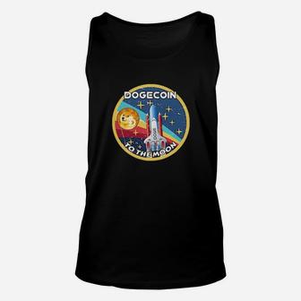 Dogecoin To The Moon Unisex Tank Top - Monsterry UK
