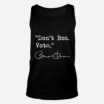 Dont Boo Unisex Tank Top | Crazezy