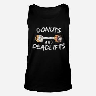 Donut Workout Donuts And Deadlifts Unisex Tank Top | Crazezy