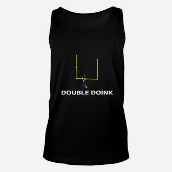 Double Doink Football Unisex Tank Top | Crazezy DE