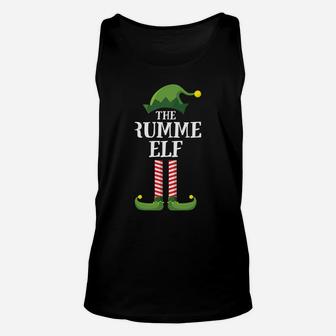Drummer Elf Matching Family Group Christmas Party Pajama Unisex Tank Top | Crazezy CA