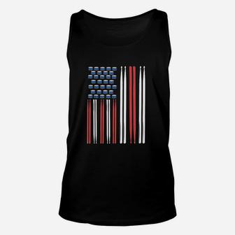 Drumming Percussion Unisex Tank Top | Crazezy