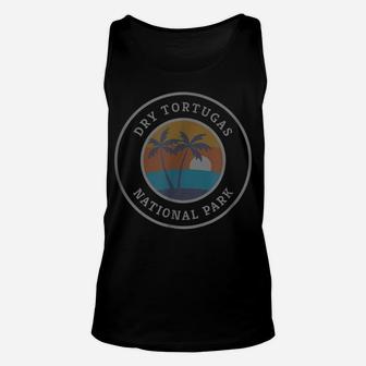 Dry Tortugas National Park Retro T Shirt, National Park Gift Unisex Tank Top | Crazezy AU