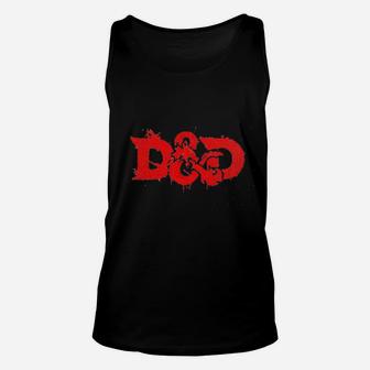 Dungeons Dragons Red Unisex Tank Top | Crazezy