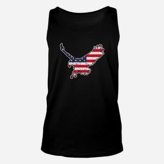 Eagle 4Th Of July Usa Flag America Patriotic Usa Matching Unisex Tank Top - Monsterry