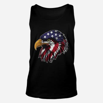 Eagle Head American Bird Unisex Tank Top | Crazezy