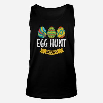 Easter Egg Hun Toddler Squad Tee For Egg Hunt Basket Unisex Tank Top - Thegiftio UK