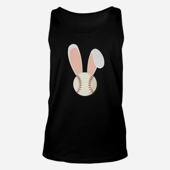 Easter Rabbit Bunny Ears Baseball Sports Holiday Unisex Tank Top - Thegiftio UK