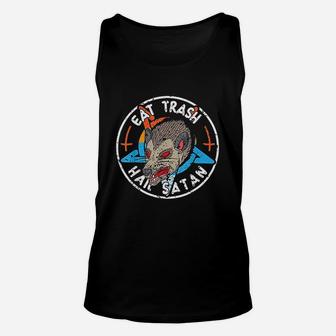 Eat Trash Hail Opossum Garbage Gang Unisex Tank Top | Crazezy UK