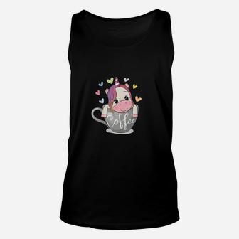 Einhorn Für Damen Coffee TankTop - Seseable