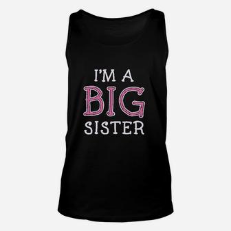Elder Sibling Gift Idea Im The Big Sister Unisex Tank Top | Crazezy