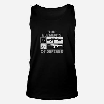 Elements Of Defense Periodic Table Unisex Tank Top - Thegiftio