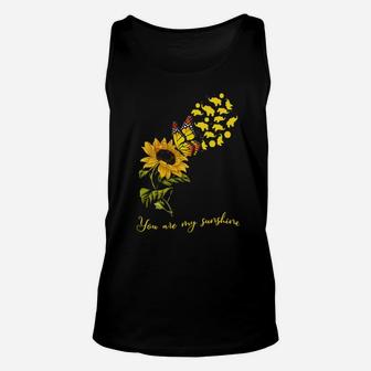 Elephants You Are My Sunshine Unisex Tank Top - Monsterry CA