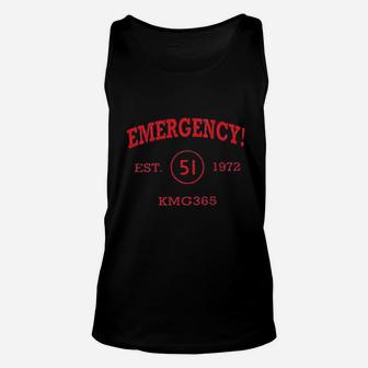 Emergency Athletic Vintage Firefighting Unisex Tank Top | Crazezy DE