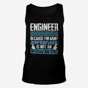 Engineer Funny Unisex Tank Top | Crazezy AU