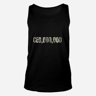 Entrepreneur Ceo 000 000 Millionaire Businessman Ceo Unisex Tank Top | Crazezy DE